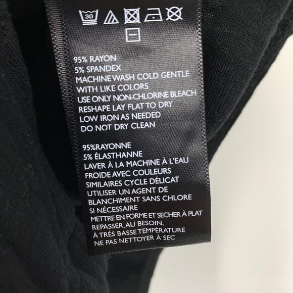 Intimately Free People Cap Sleeve Bodysuit Womens Size Large Black V-Neck - Picture 4 of 7